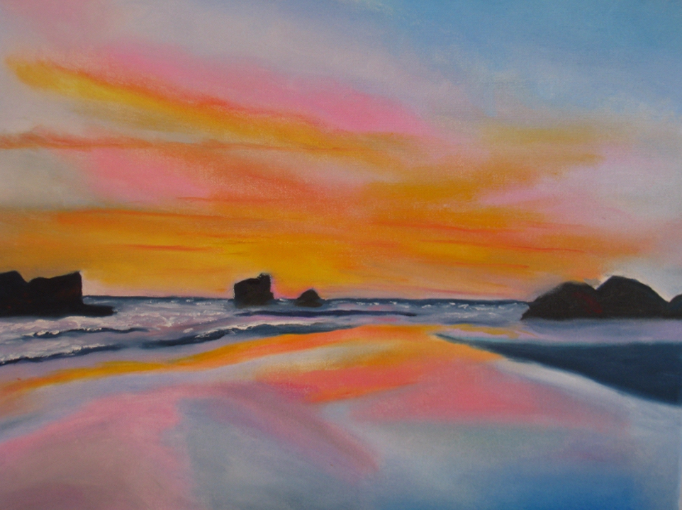 Sunset at Olsen Beach
