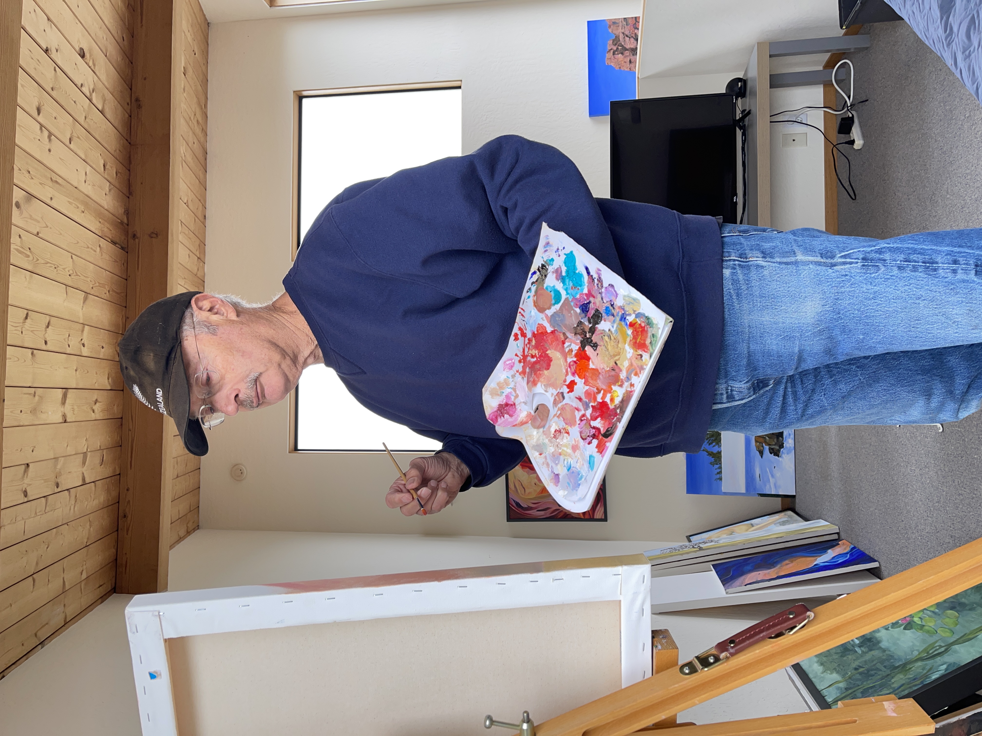 Photograph of artist